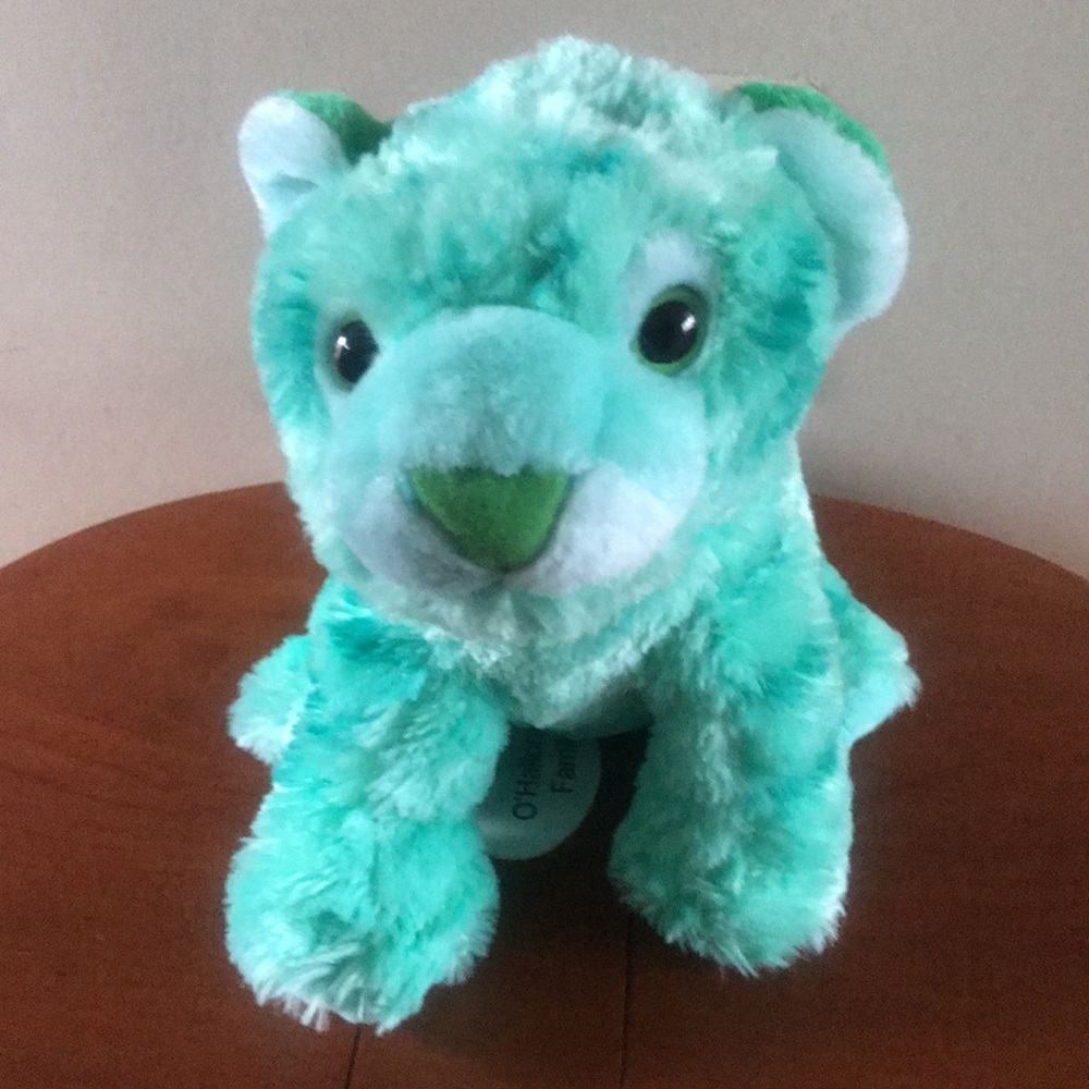 Plush Tiger- Mint Green by Wild Republic 12”